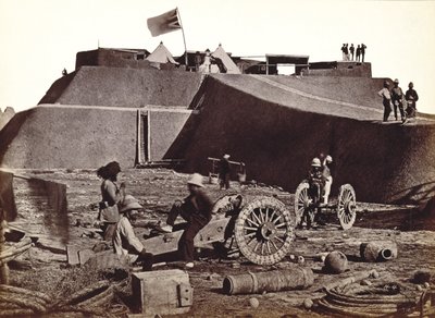 Pehlang Fort, 1860 by English Photographer
